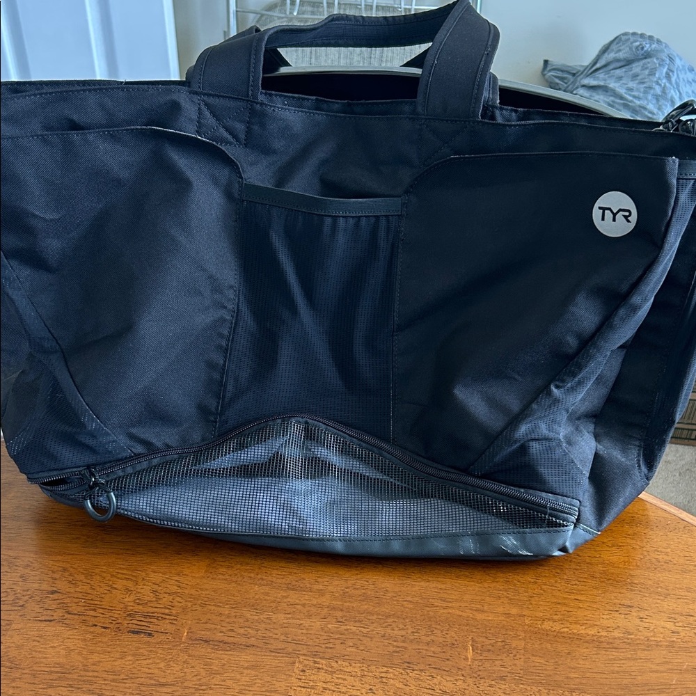 TYR Black Duffel Bag for Men or women